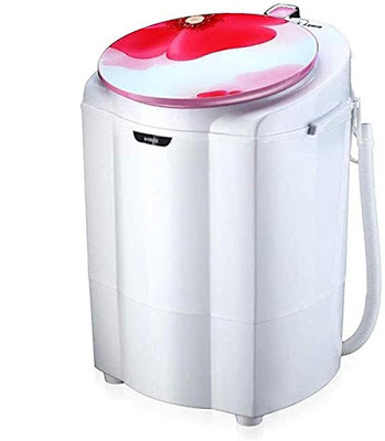 SCDSRQ Portable Washing Machine-Automatic Lightweight Washer with Spin Function and Timer for Apartment Hotel Dorm