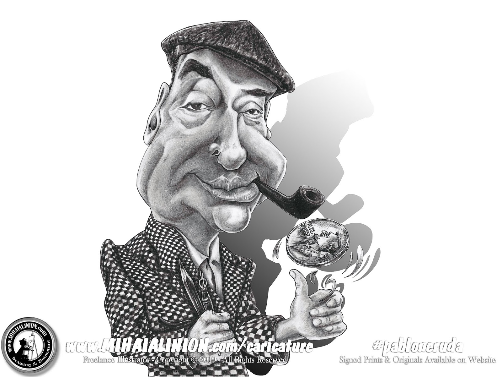 Drawing Pablo Neruda, promarkers, caricature Illustration, drawing caricature, pencil drawing, how to draw caricature, art illustrated, mihai alin ion comics, matei alexandru ion, Drawing with Matei, Matei Draws, creioane colorate, writter, l writter pablo neruda, literature caricature, pablo neruda caricature, illustrations by mihai alin ion, painting, Nobel caricature, MAI Comics, Mihai Alin Ion, art by mihai alin ion, how to draw, artselfie, drawing ideas, free drawing lessons, drawing tutorial, art, dessin, disegno, dibujo, drawing for kids, drawing, illustration, painting, design, realistic 3d art, coloured pencils, www.mihaialinion.com, 2019, pencil drawing, tempera, acrilics paint, marker, gouache painting, mixed media, comics, comic book, caricature, portrait, cum sa desenezi, caricaturi mihai alin ion, caricaturi si portrete  la comanda, eveniment caricaturi, caricaturi la nunta, caricaturi la botez, caricaturi la majorat, desene pe pereti, desene pentru copii, ilustratie carte, benzi desenate, caricaturi, portrete, comanda caricaturi