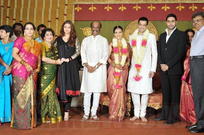 rajinikanth daughter soundarya marriage photos