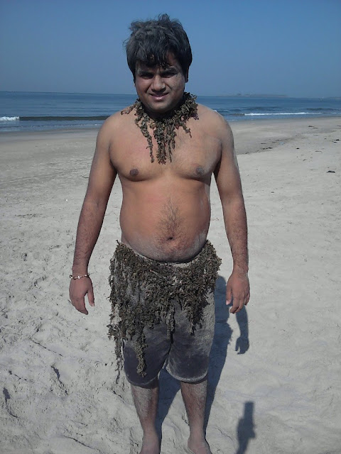 Vilas Kurkute at Tarkarli Beach