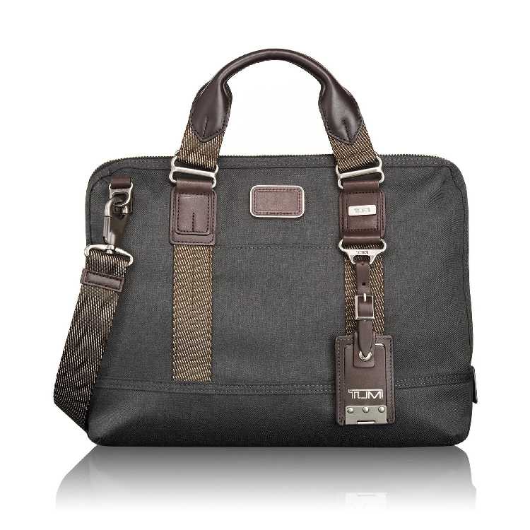 Tumi Alpha Bravo Earle Compact Brief