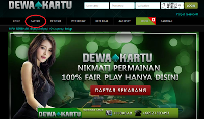   dewa kartu website