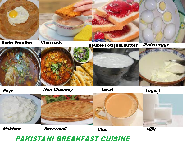 Breakfast Pakistan-food of Pakistan