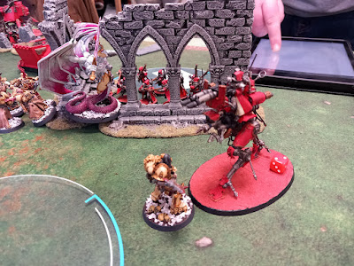 Warhammer 40k battle report between Chaos Space Marines and AdMech. 1500pts