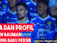 Biografi Lengkap Jonathan Bauman, Pemain Baru Persib