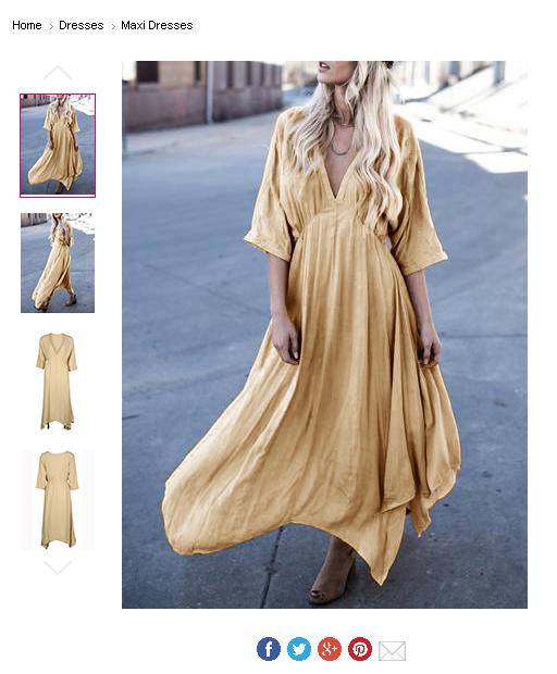 Womens Peach Dress - Womens Online Shopping Sale