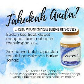 Zinc Plus Shaklee