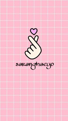 korean love sign wallpaper