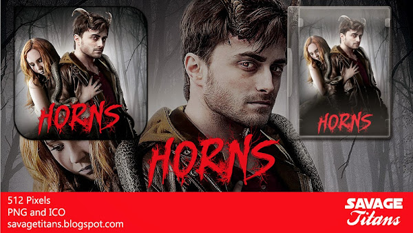 Horns (2013) Movie Folder Icon