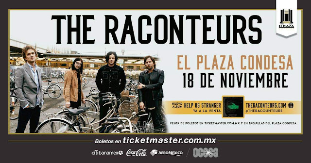 The Raconteurs en Plaza Condesa