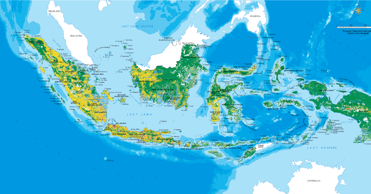 Daftar 34 Nama Provinsi di Indonesia  Beserta Ibukotanya 