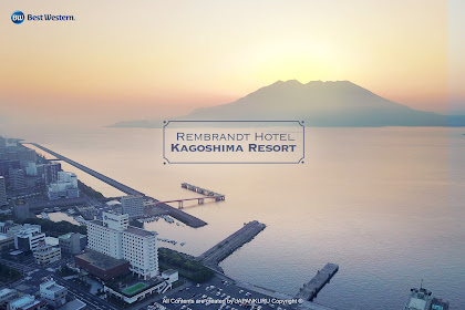 #The Symbol of Kagoshima ♪ Viewing Sakurajima from the Best Western Rembrandt Hotel Kagoshima Resort