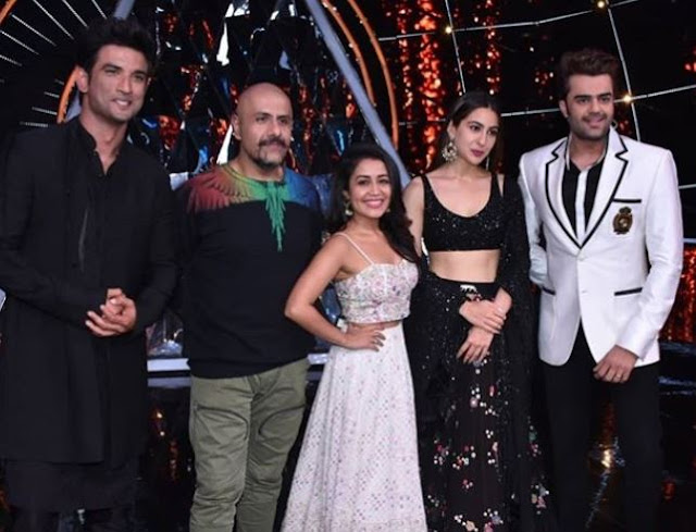 judges with sushant sara