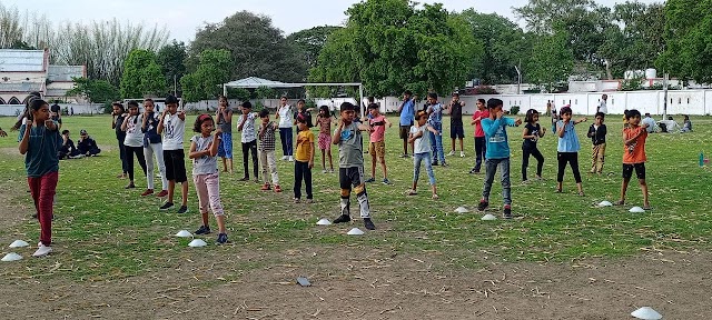 चर्च ग्राउण्ड पर नि:शुल्क बॉक्सिंग समर कैम्प का किया जा रहा आयोजन