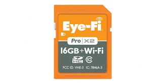 Eye-Fi Pro X2 16GB minneskort med Wi-Fi