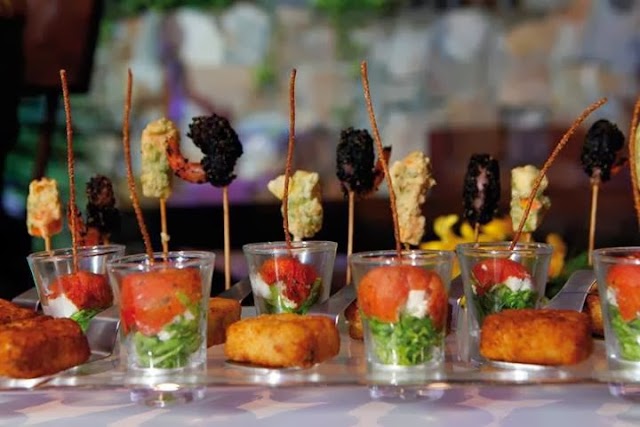 Catering entradas y aperitivos para fiestas y eventos 