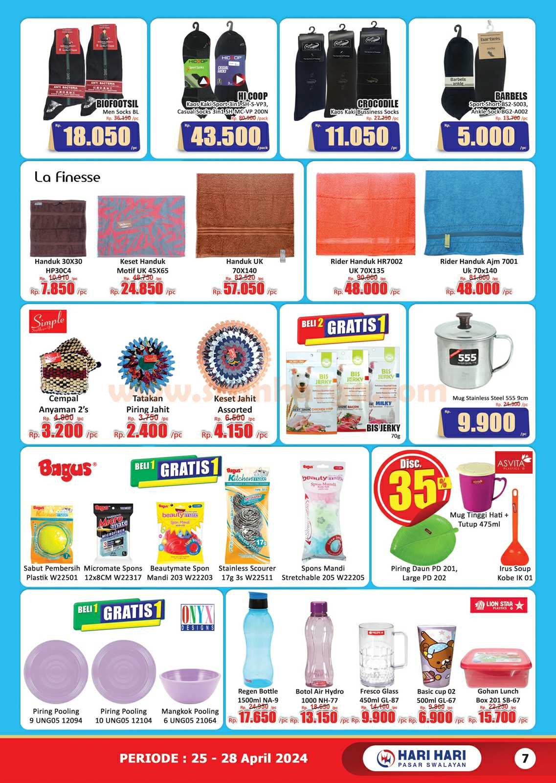 Katalog Promo JSM Hari Hari Swalayan 25 - 28 April 2024 7