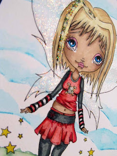 oddballart digi stamp lizzy love fairy