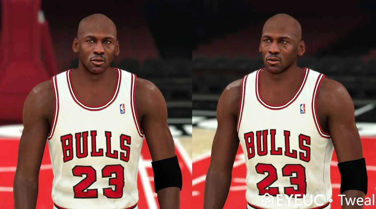 NBA 2K23 Michael Jordan Cyberface