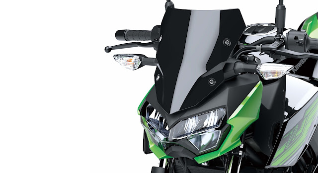 All New Kawasaki Z250 2019 headlights lampu