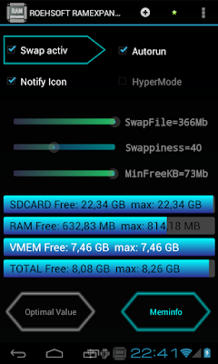 ROEHSOFT RAM Expander (SWAP)  v2.02 Apk paid version download free