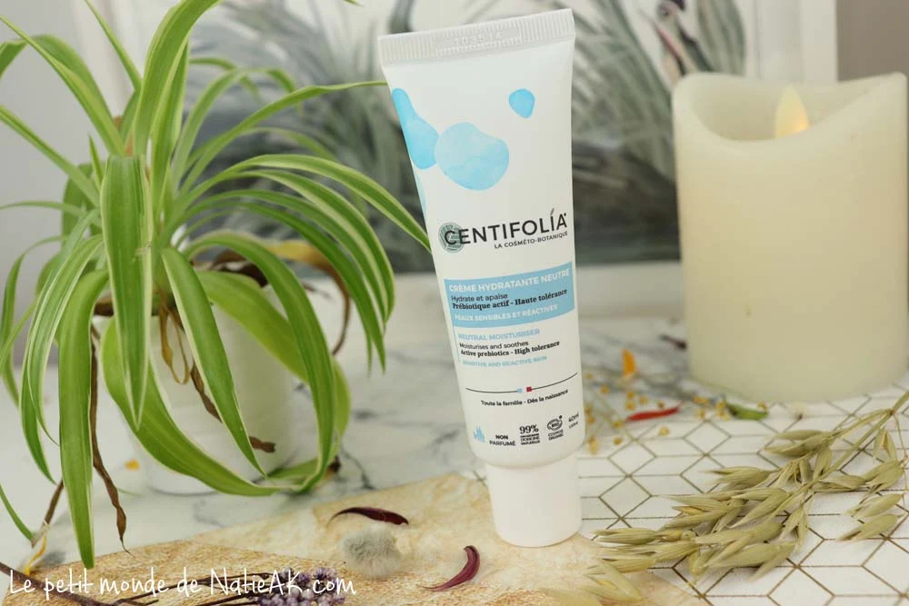 Crème hydratante neutre bio Centifolia