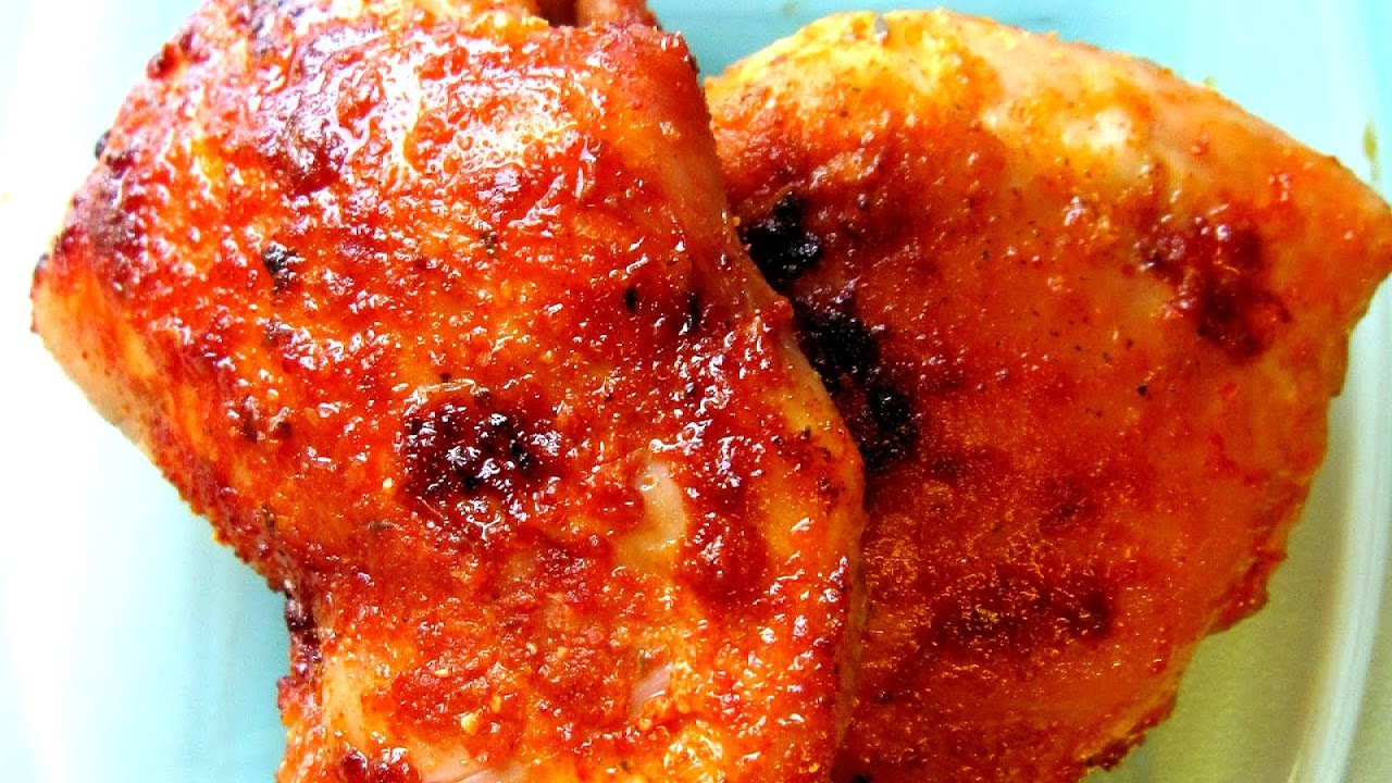 Smoked Boneless Skinless Chicken Thighs