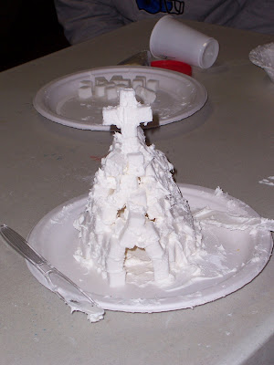 how to build an igloo out of sugar cubes