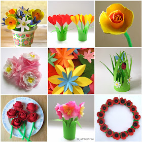 flower crafts for kids