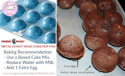 Recipe recommendation for using with cake ball (or donut hole) pans.