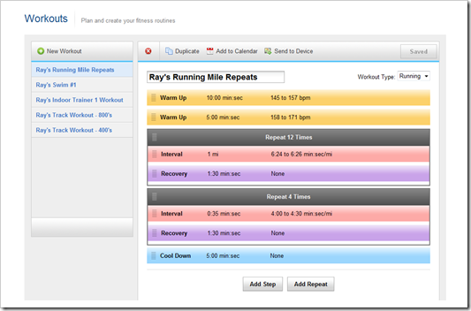 Garmin Connect Workout Creator Garmin Connect Workout Creator