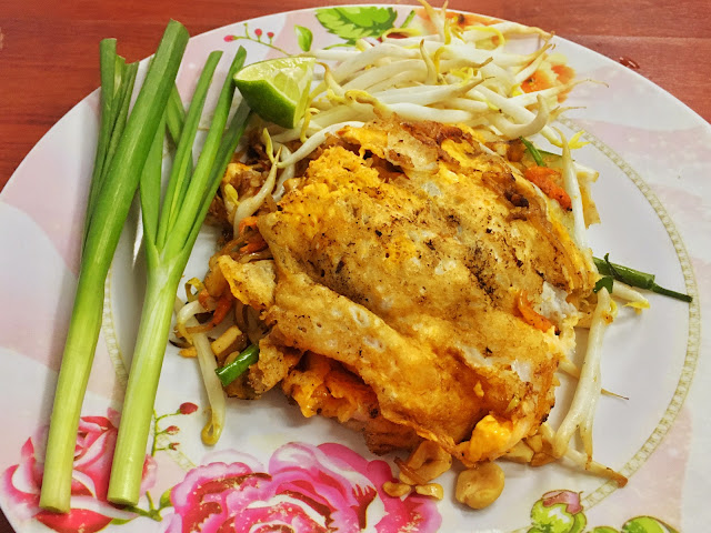 traditional old-style pad Thai at Mr. Hui in Bangkok, Thailand