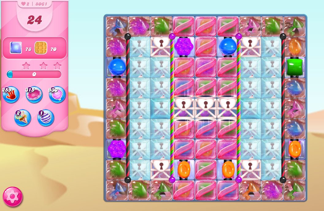 Candy Crush Saga level 8061