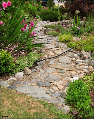 Garden Stone on This Photo Shows An Over View Of The Stone Path From Where It Starts