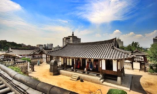 Contoh Desain  Halaman Rumah  Ala  Tradisional Korea  Desain  