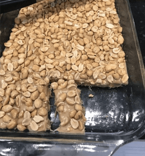 Homemade Payday Candy Bars 
