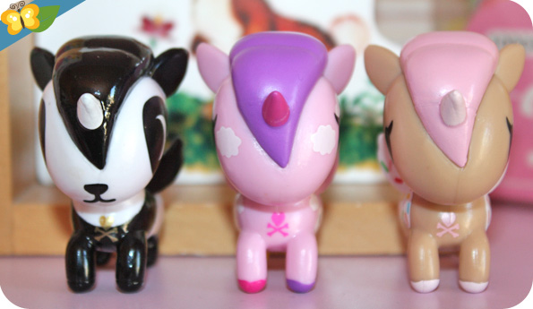 Les mini collectibles de Tokidoki : Donutella et Unicorno 