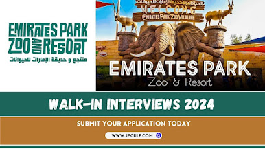 Emirates Park Zoo and Resort Walk In Interview 2024