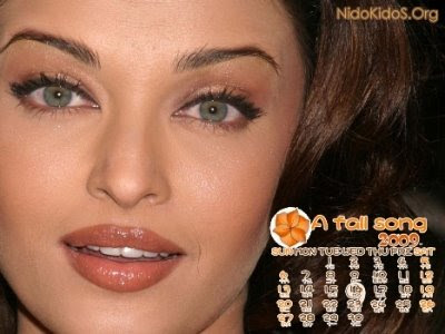 Aishwarya Rai Calendar 2009