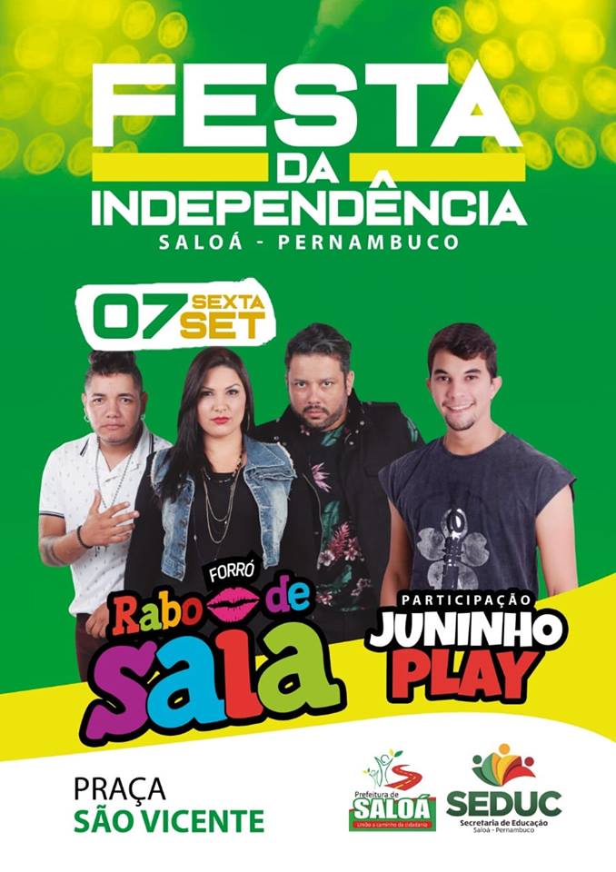 Festa da Independência em Saloá dia 07 de Setembro