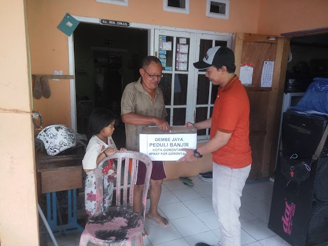 Aktivis Kota Utara Galang Dana Bantuan Korban Banjir Kota Gorontalo