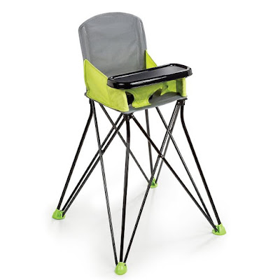 Pop N' Sit Portable Folding HighChair, Makes Mealtimes Fun And Easy When You Are On-The-Go