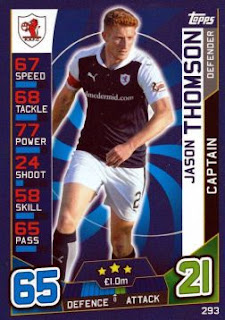 Topps Match Attax SPFL 2016-2017 Raith Rovers Set