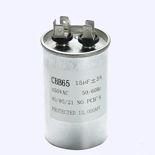 CBB65 450VAC 15uF Motor Capacitor Air Conditioner Compressor Start Capacitor hown - store