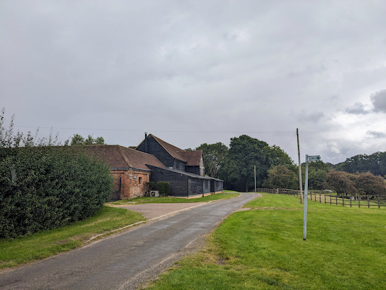 Turn right on Coltsfoot Lane