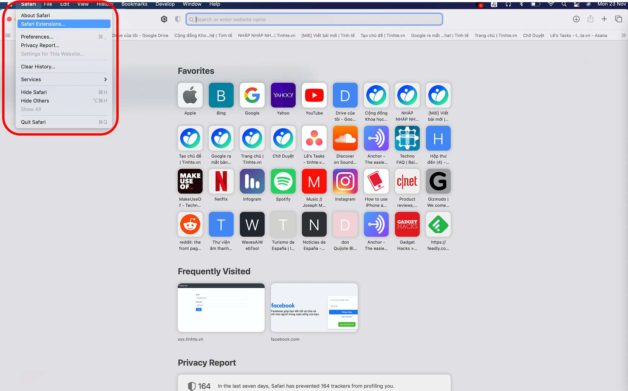 Cara menggunakan ekstensi Safari di macOS Big Sur