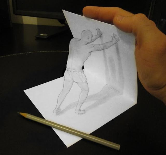 Anamorphic Drawings
