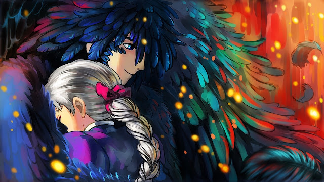 Sophie and Howl Fanart Wallpaper