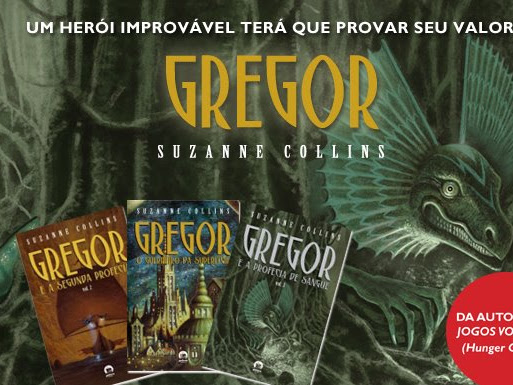 Série Gregor, o Guerreiro da Superfície de Suzanne Collins