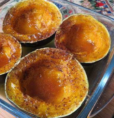 Maple and Butter Baked Squash